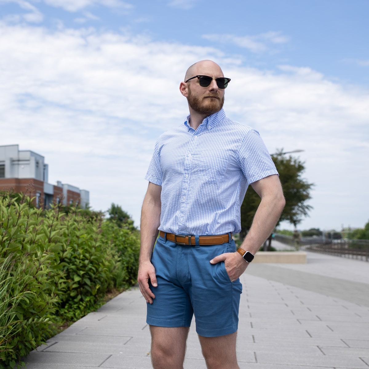 Handsome Beard Styles For Bald Guys Wallpaper