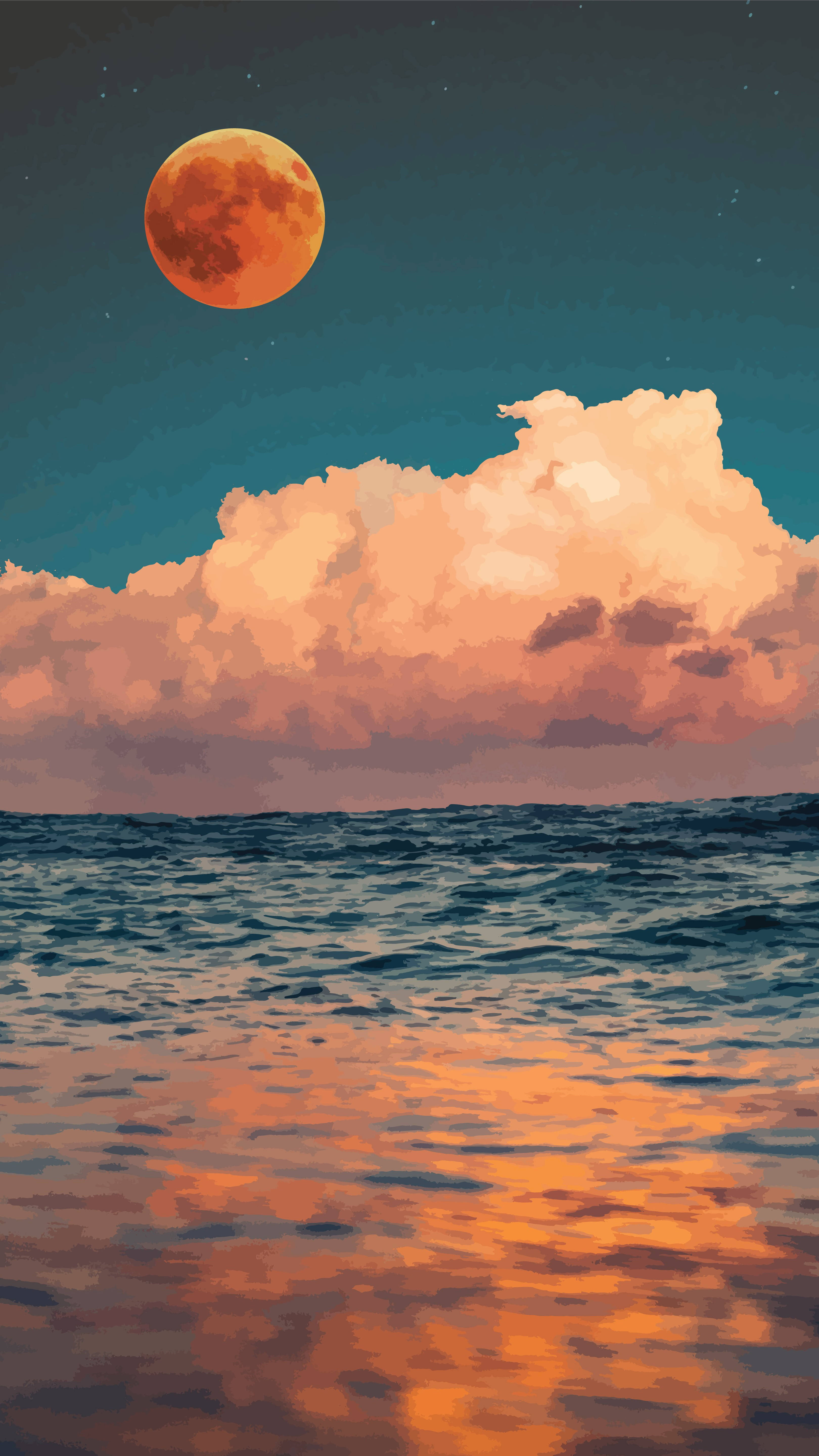 Aesthetic Sunset Wallpaper