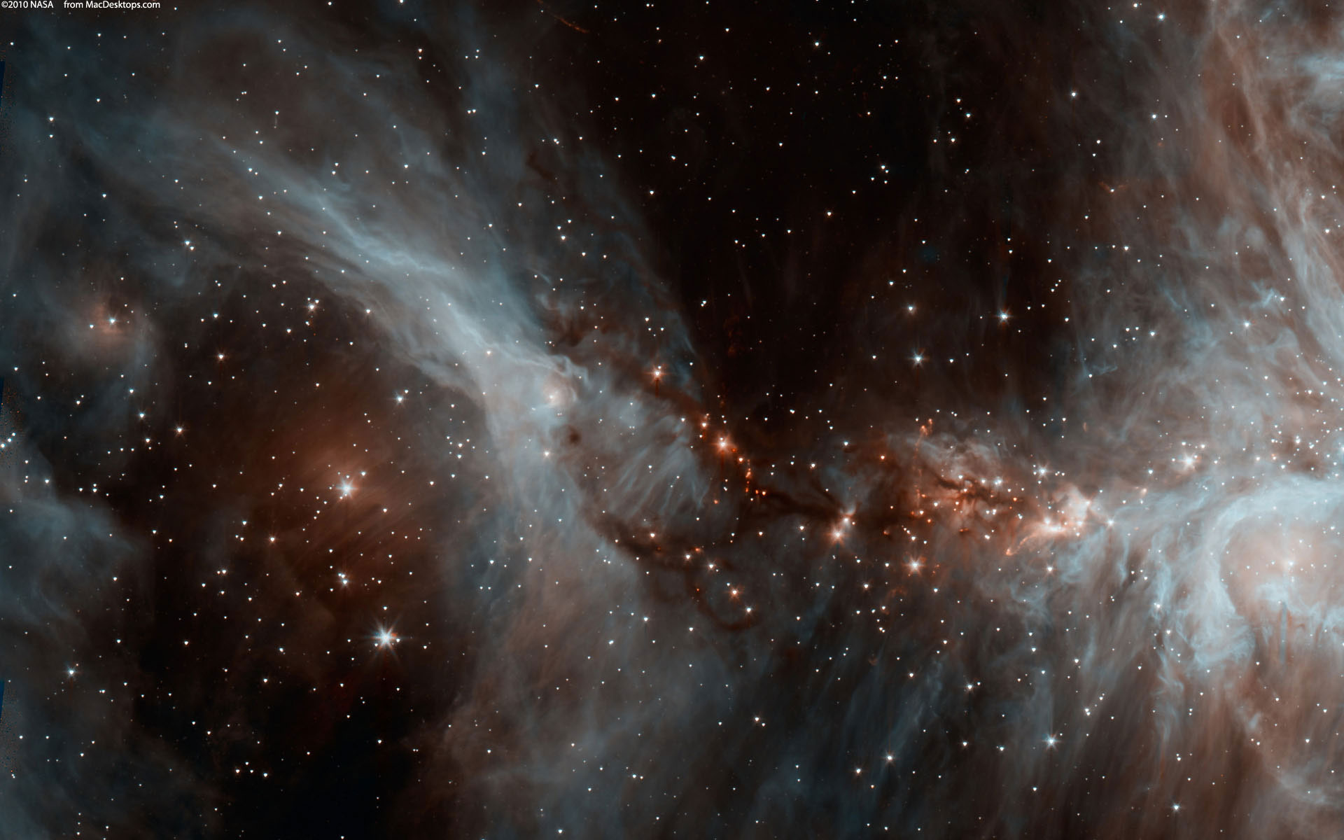 Orion Nebula Spitzer wallpaper   481883