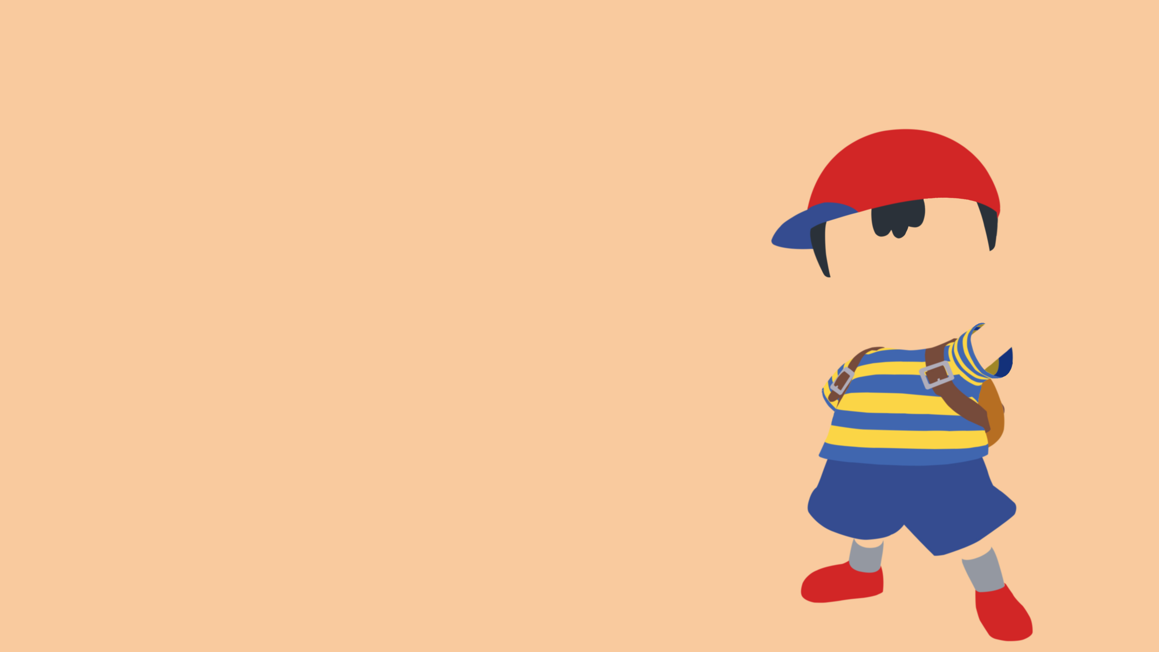 Ness   EarthboundMother2 minimalist wallpaper by LeadNash on