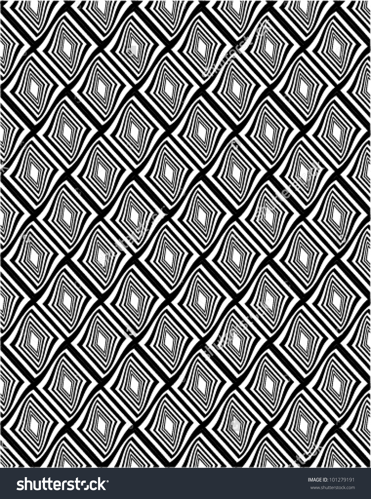 Modern Style Wallpaper Pattern Texture Stock Vector Illustration