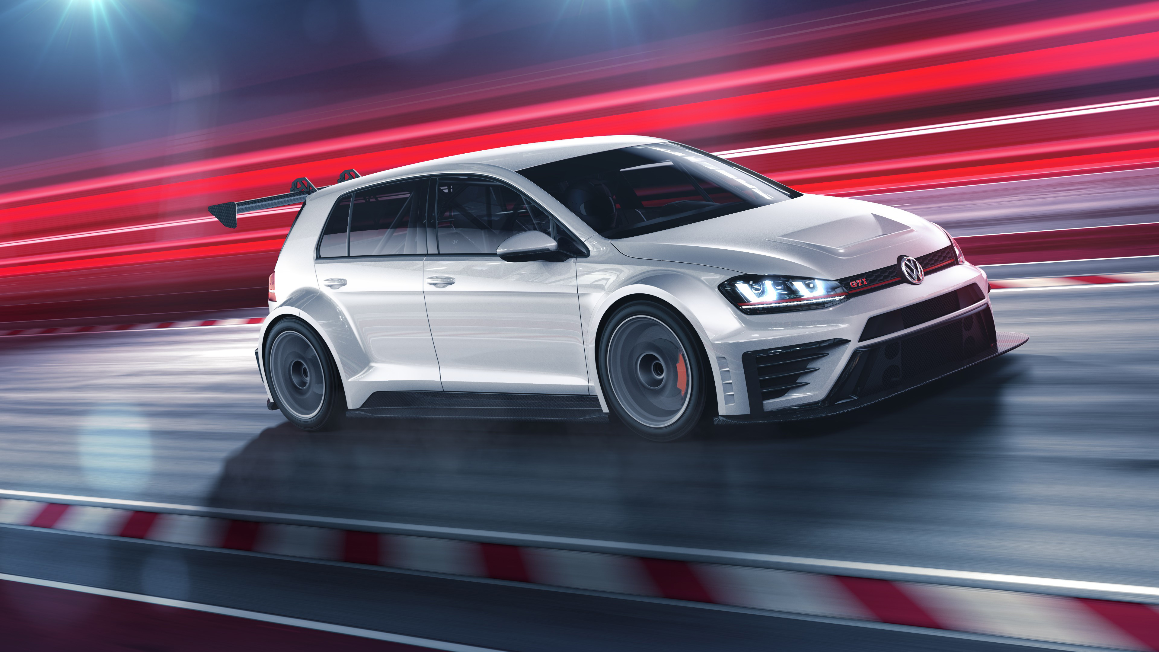 Volkswagen Golf Gti Tcr 4k Wallpaper