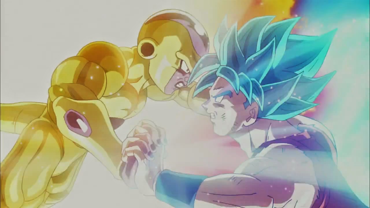 Tv Ad Features Super Saiyan God Ss Goku Vs Golden Frieza