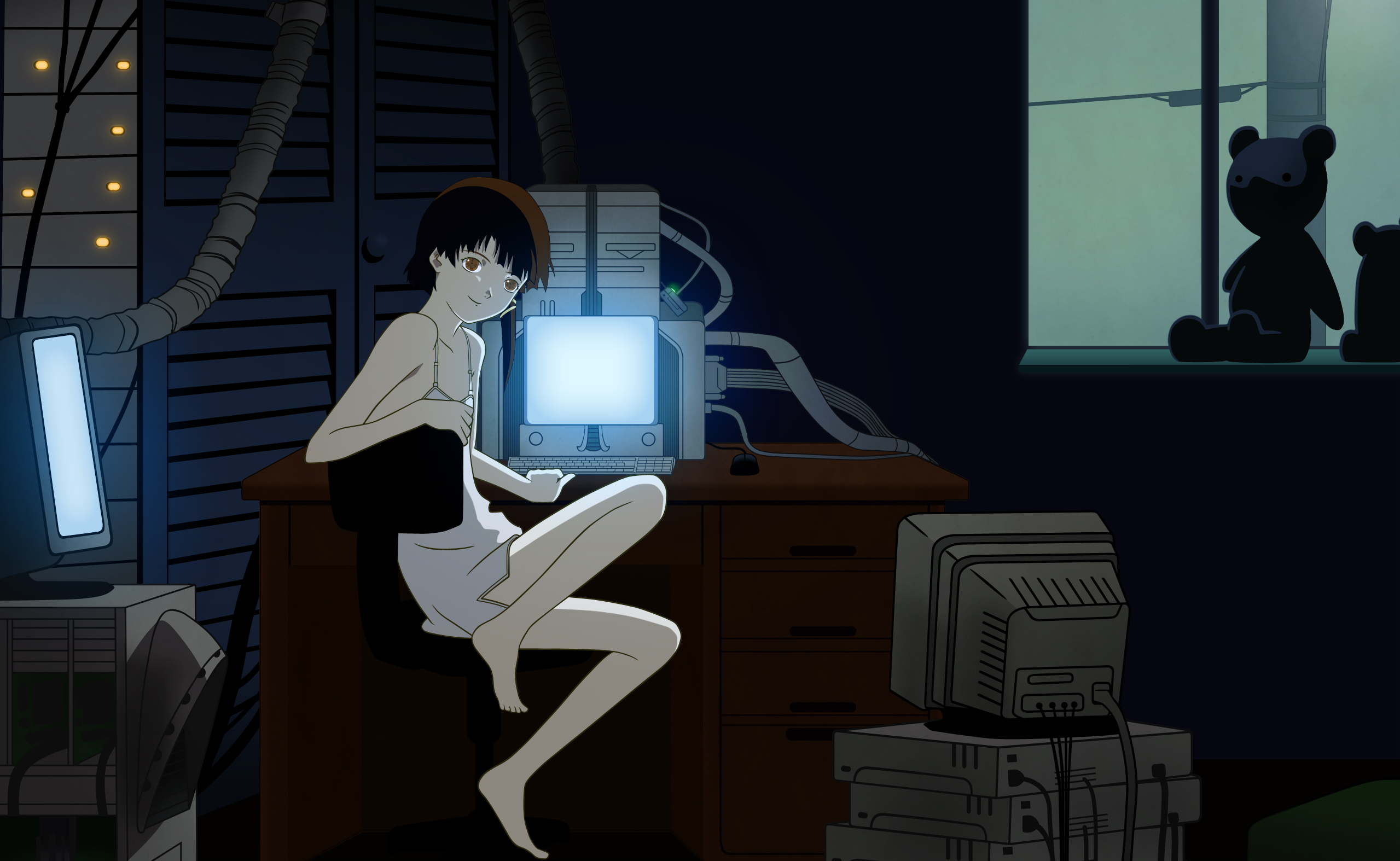 Anime Unknown Lain Serial Experiments Wallpaper