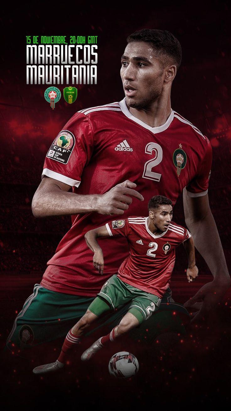 Achraf Hakimi On Football Poster Sport Banner Sports