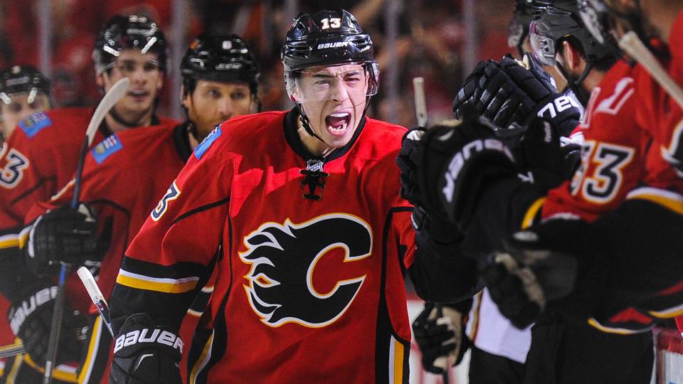 Johnny Gaudreau Flames Hash Out Six Year Extension On Brink Of