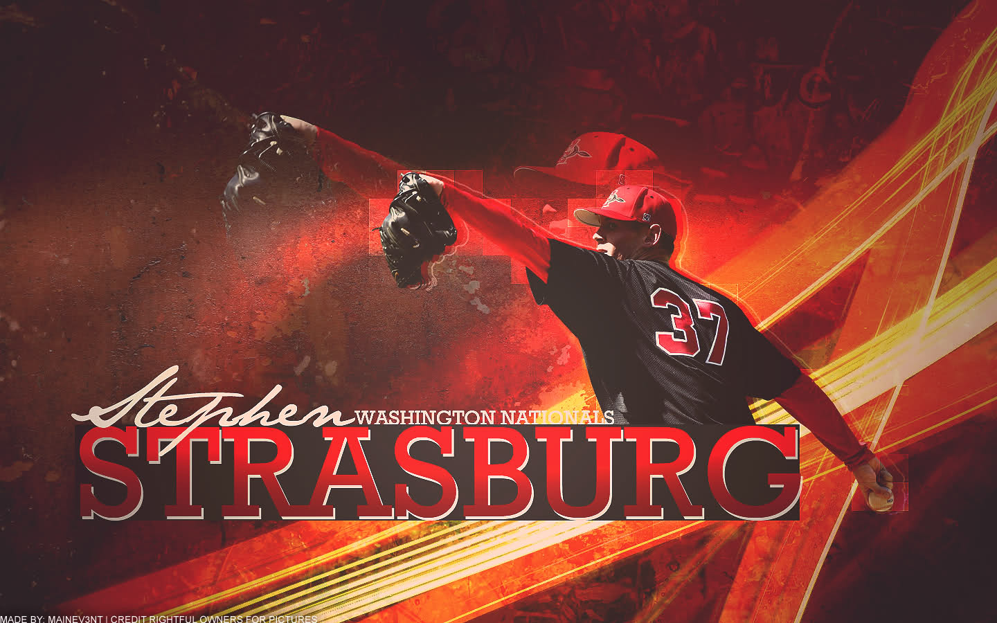 Stephen Strasburg By Mainev3nt From Wnff X