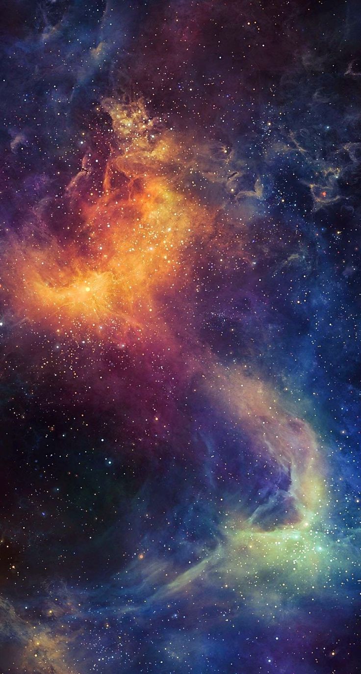 Space Nebula iPhone Plus HD Wallpaper