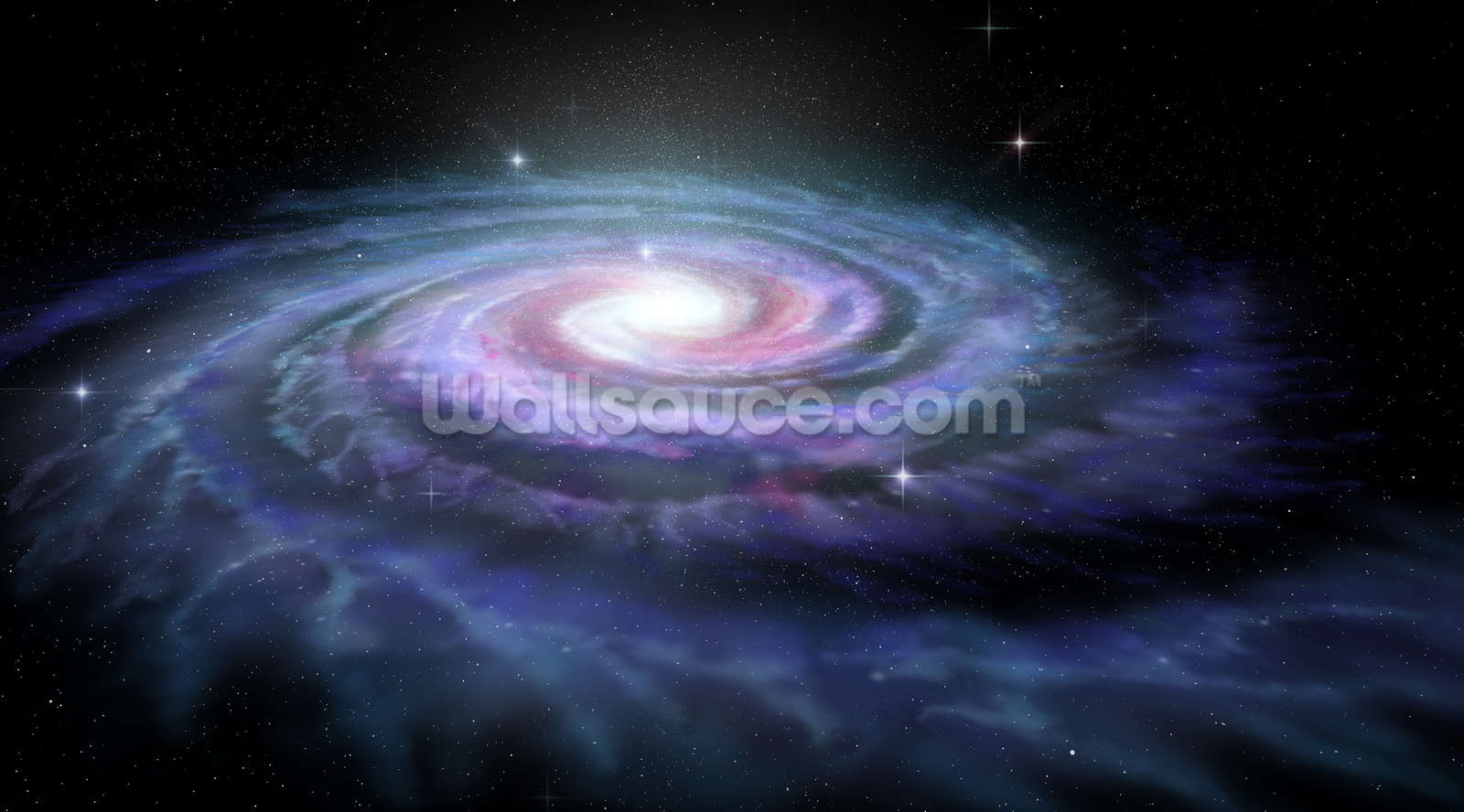 Murals Photo Wallpaper Space Wall Spiral Galaxy Milky Way