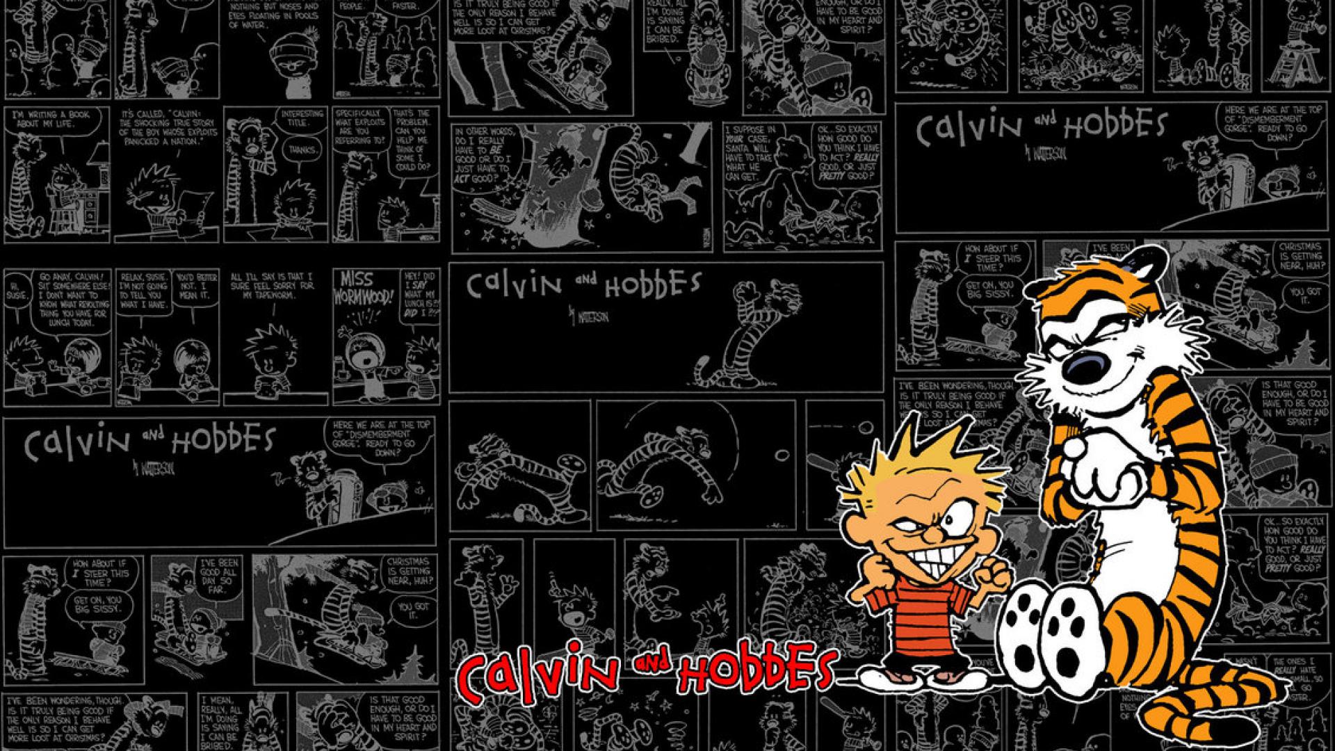 Calvin And Hobbes Best Widescreen Background Awesome HD