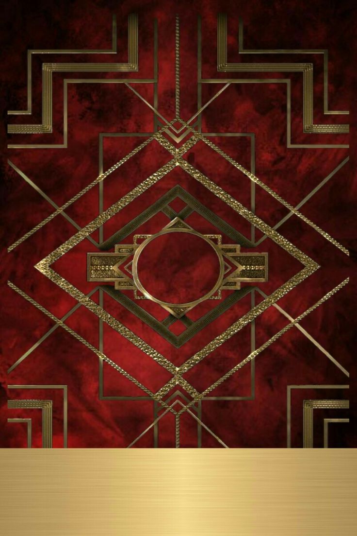 Red Gold Wallpaper