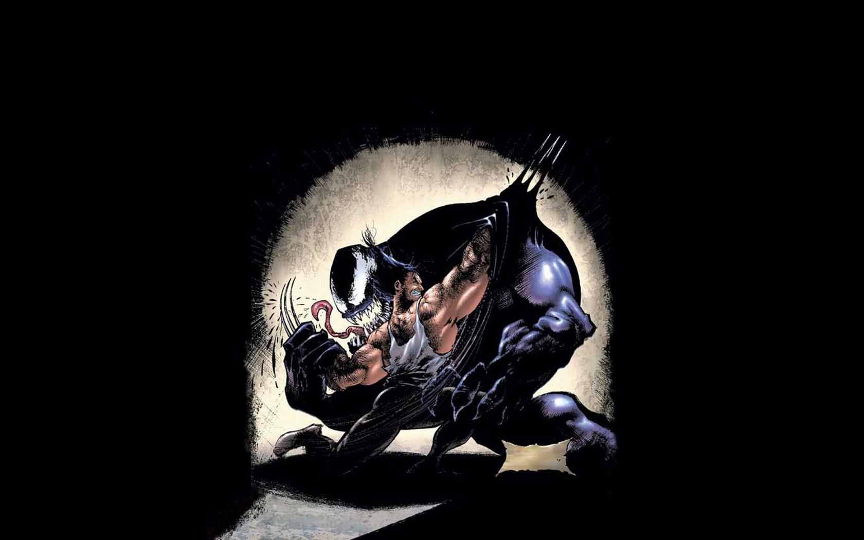 Venom Wolverine Wallpaper 1680x1050 Venom Wolverine Marvel Comics