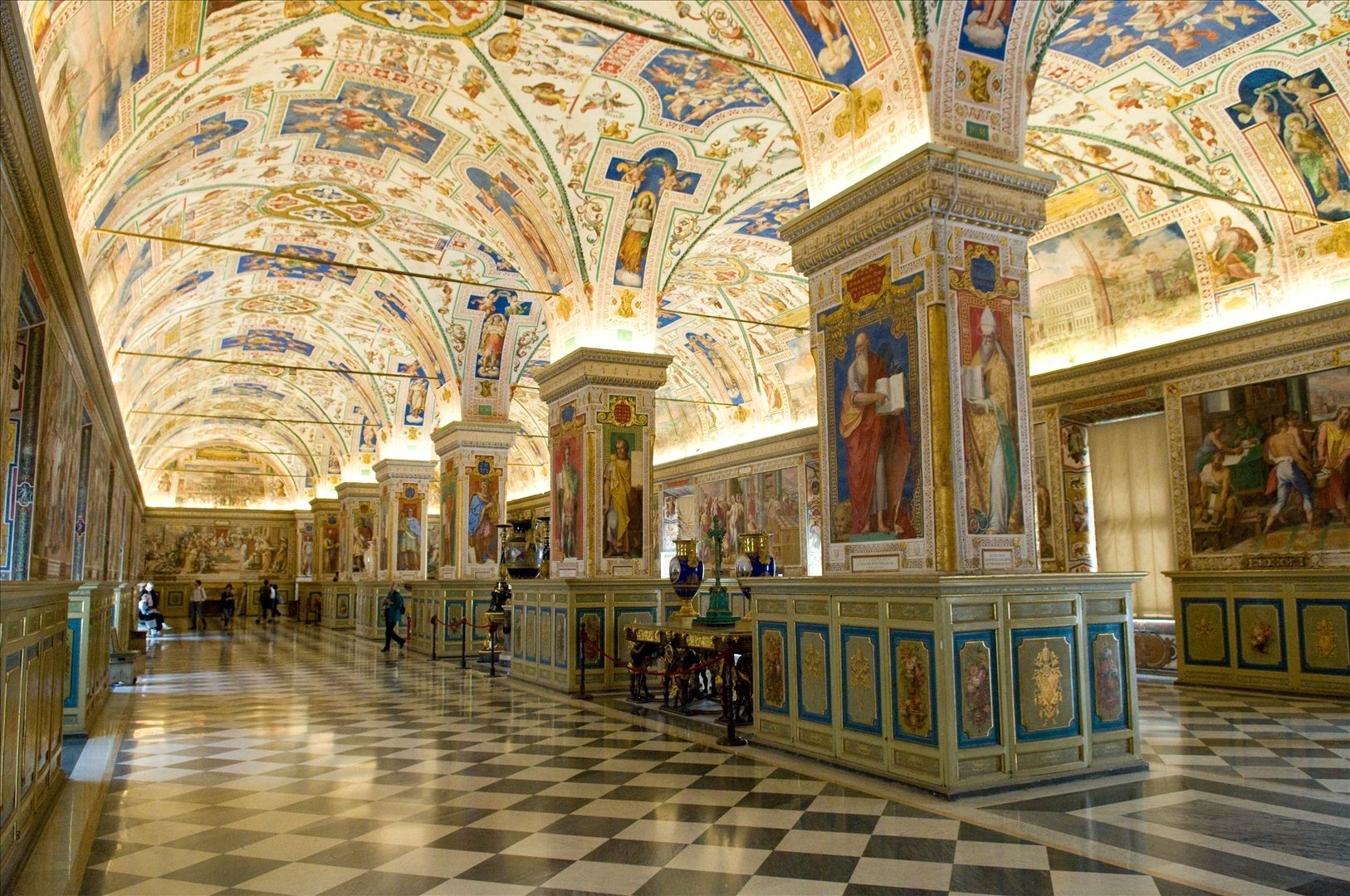 Image Of Vatican City Museum Library HD Travel Photos