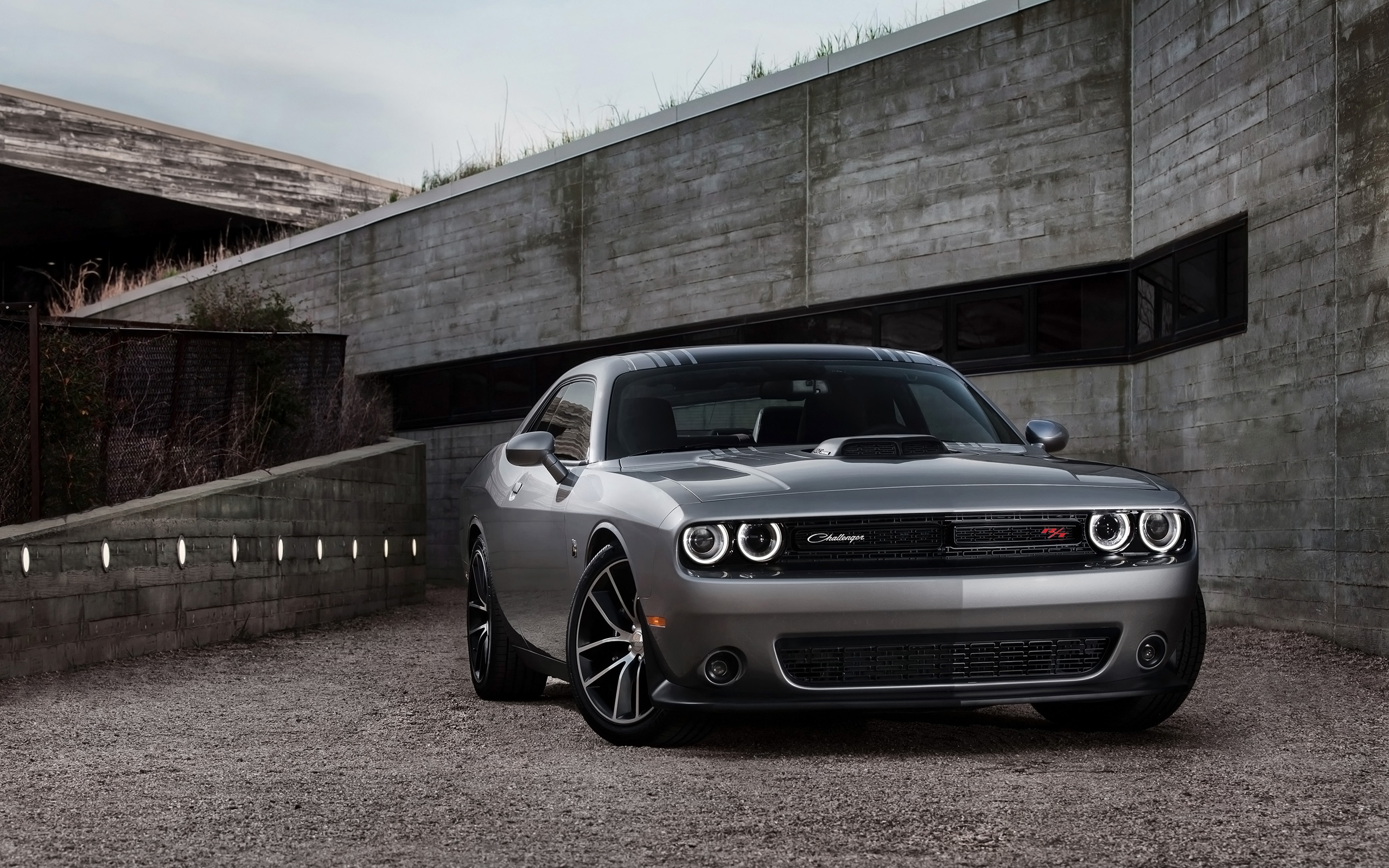 Dodge Challenger Silver Wallpaper Hd Car