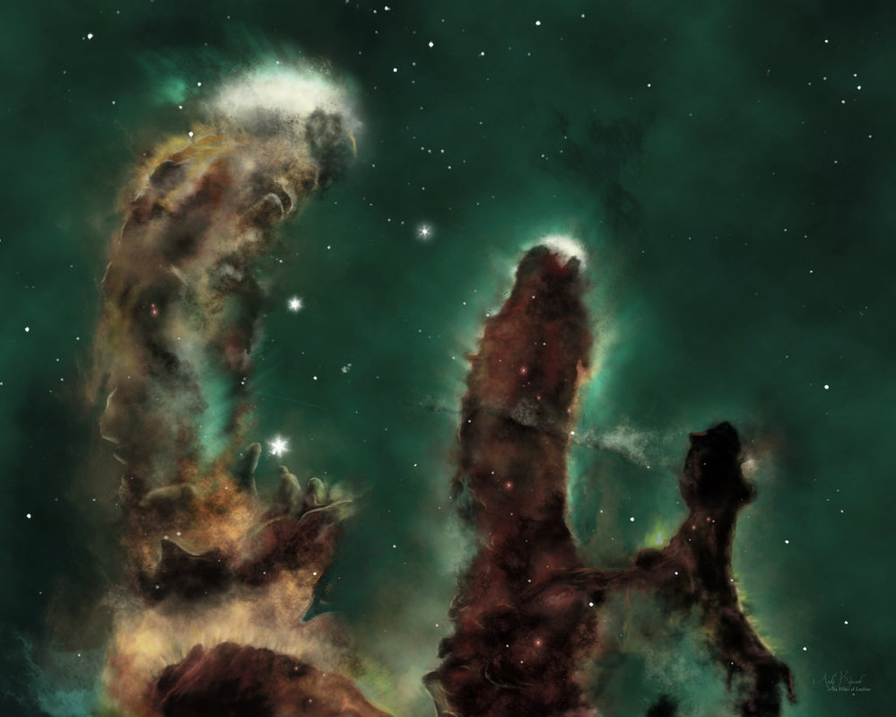 The Pillars Of Creation By Topaz172