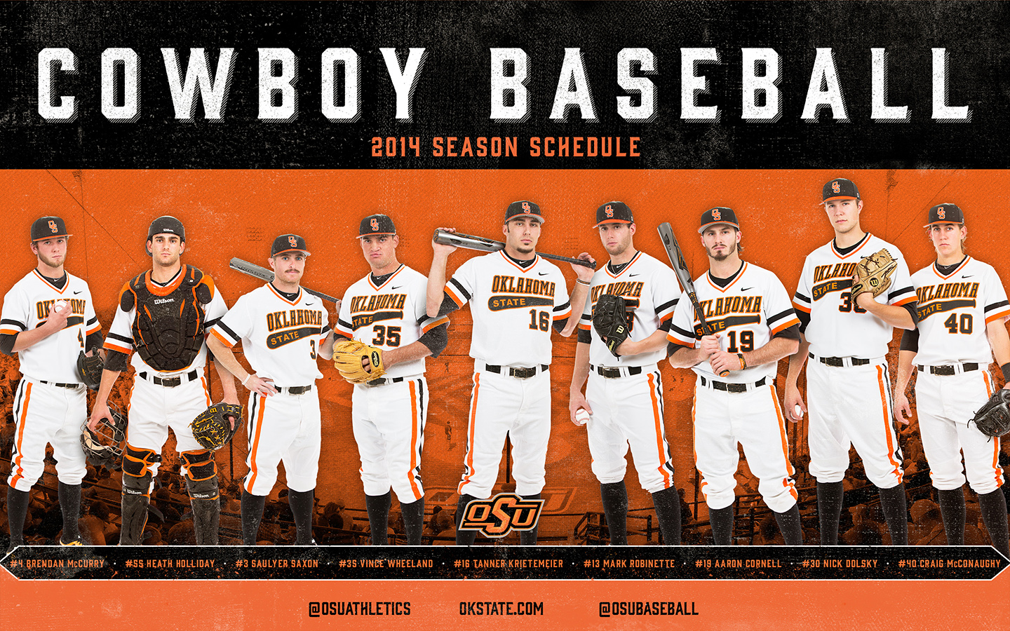 Free download Cowboy Baseball Wallpaper Oklahoma State Official Athletic  Site [1440x900] for your Desktop, Mobile & Tablet, Explore 49+ NCAA OSU  Cowboys Wallpaper