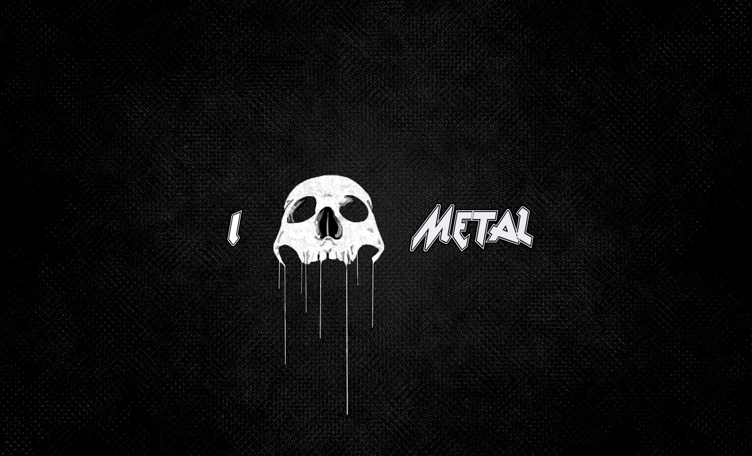 Love Metal Music Skull Black HD Wallpaper Epic Desktop Background