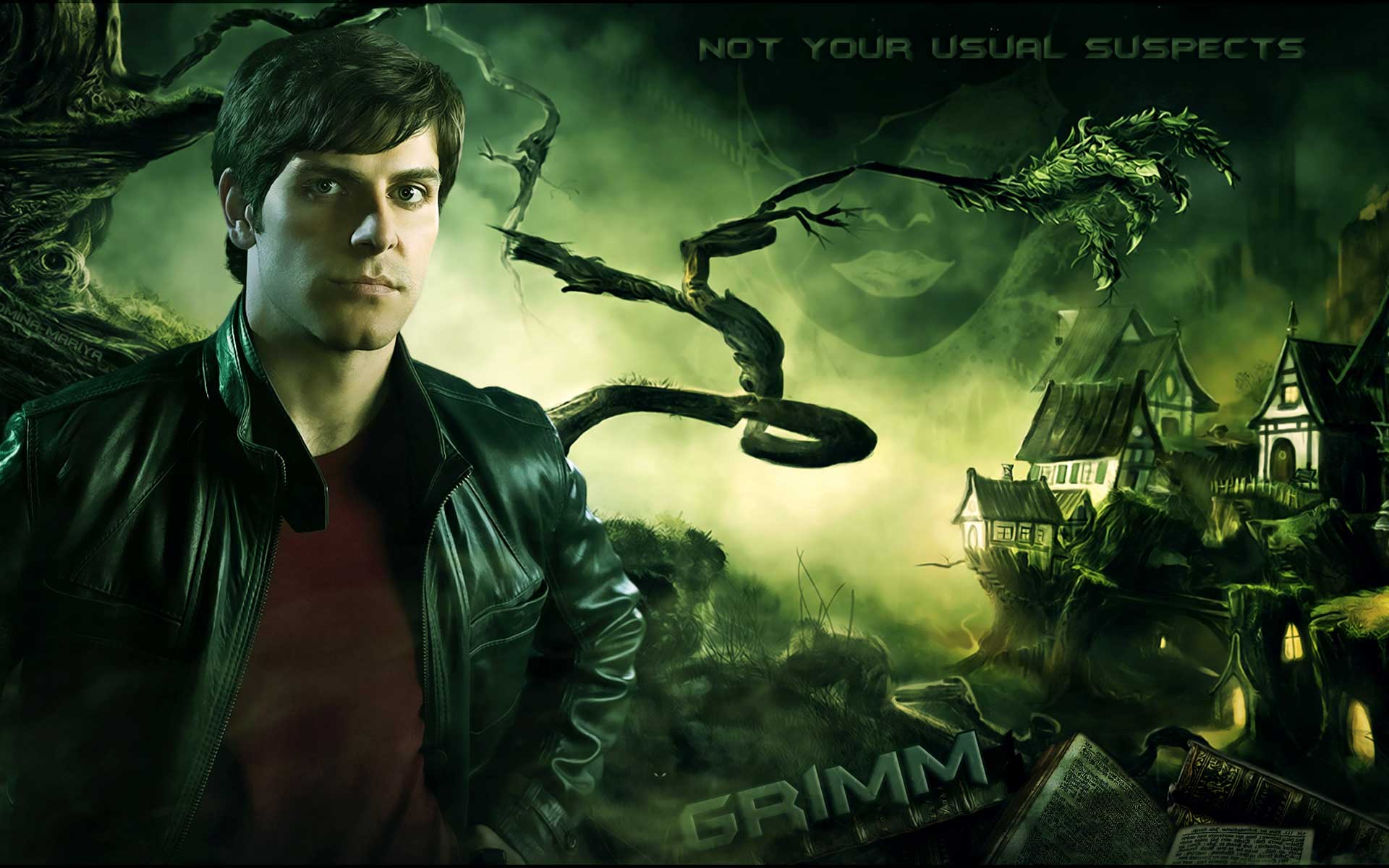Grimm Supernatural Drama Horror Fantasy Television Poster