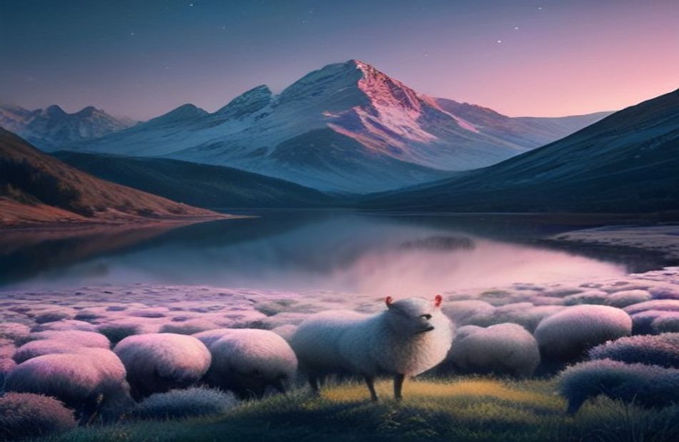 Mr Suicide Sheep Wallpaper