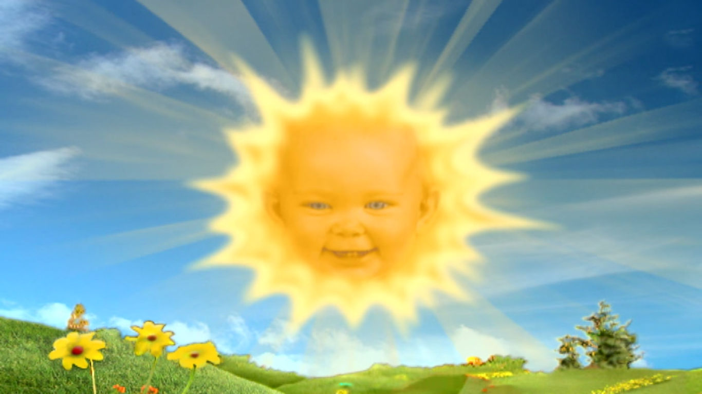 Teletubbies Sun Baby Wallpaper The