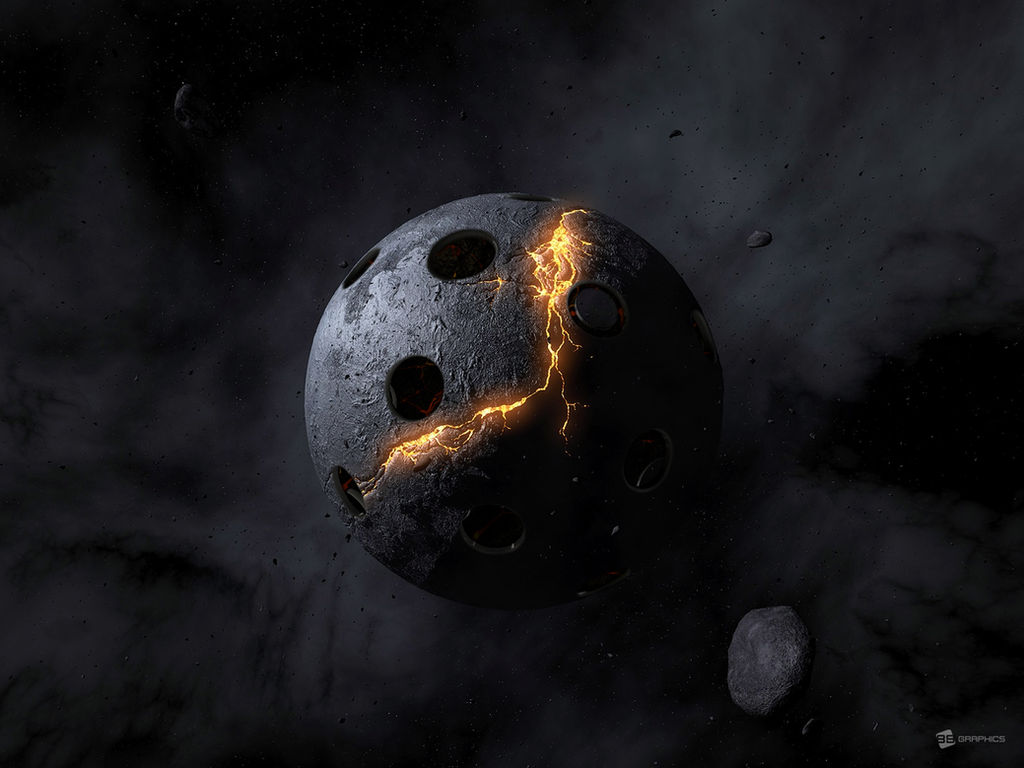 Dark Floorball Planet By 89graphics