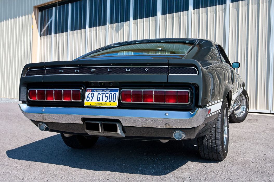 Ford Mustang Shelby Gt500 Fastback Muscle Classic Old