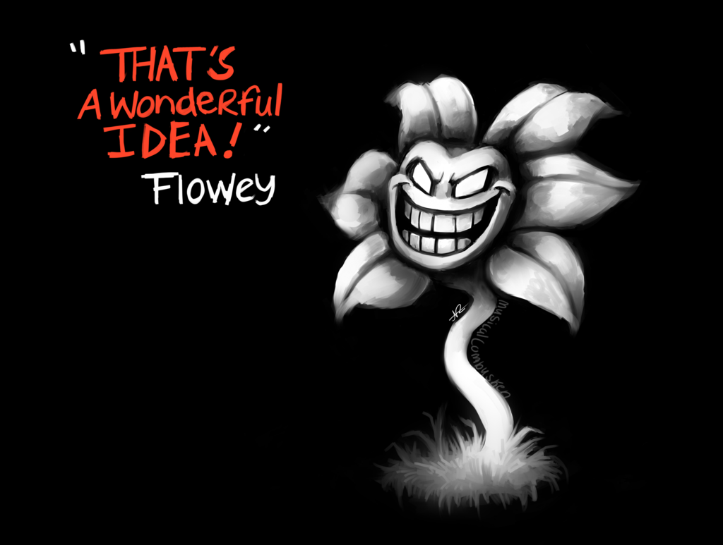 Flowey The Flower Undertale Spoilers By Endcity