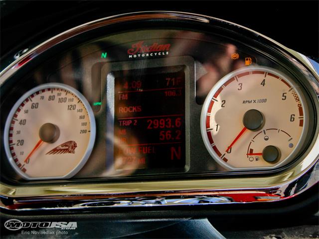 The Dials Of Indian Roadmaster Are Good Sized And Easy To Read