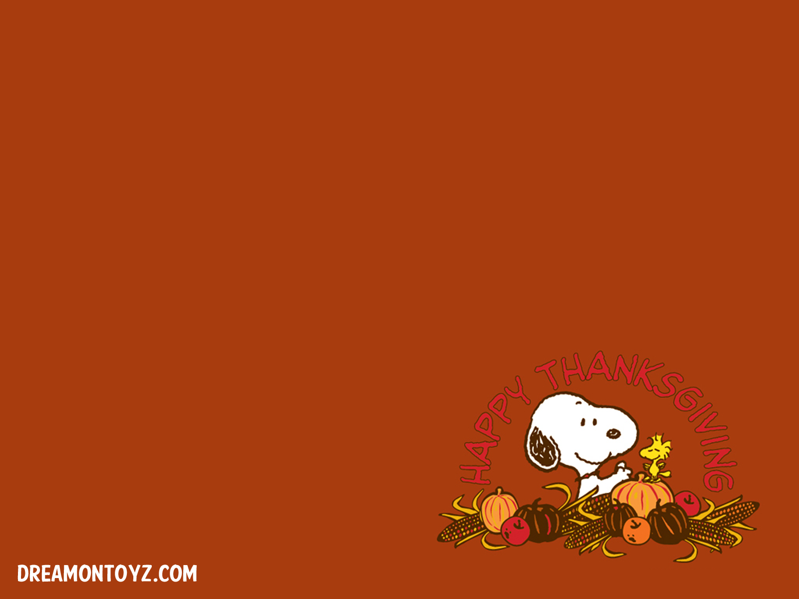 Peanuts Thanksgiving Wallpaper Grasscloth