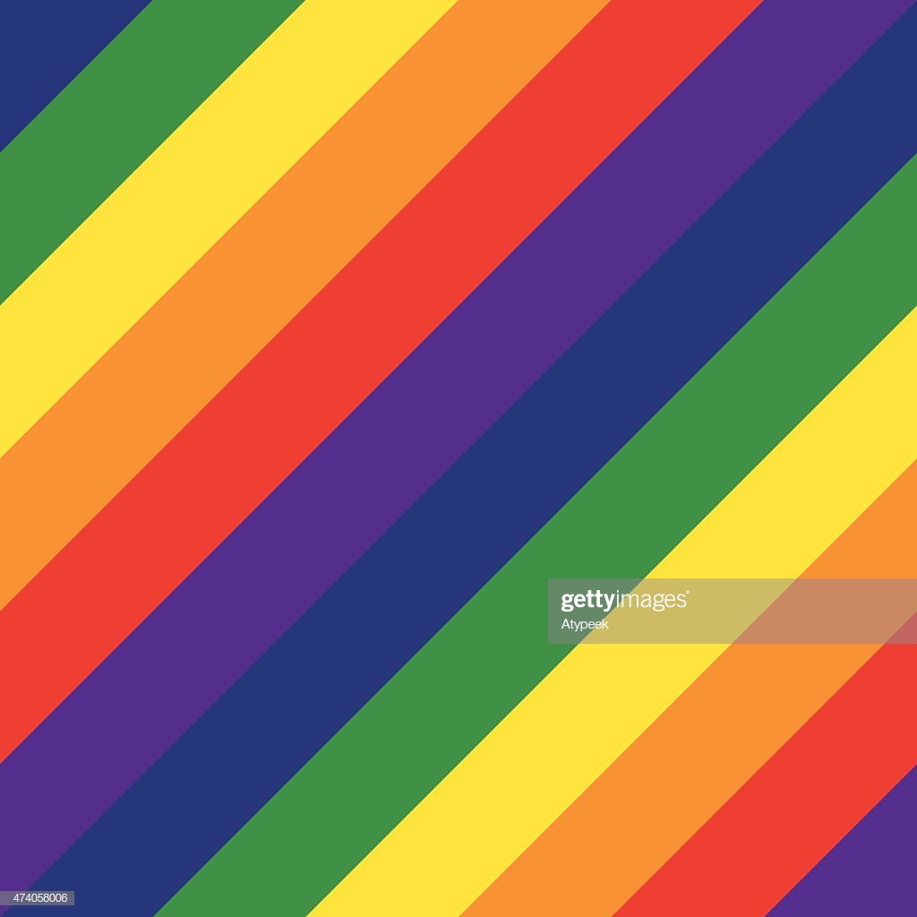 Seamless Vector Diagonal Color Stripes Background Stock