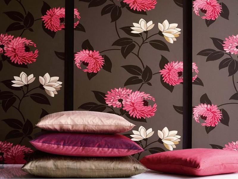 Nice Flowers Bold Wallpaper Prints Uploaded By Giesendesign At Sep