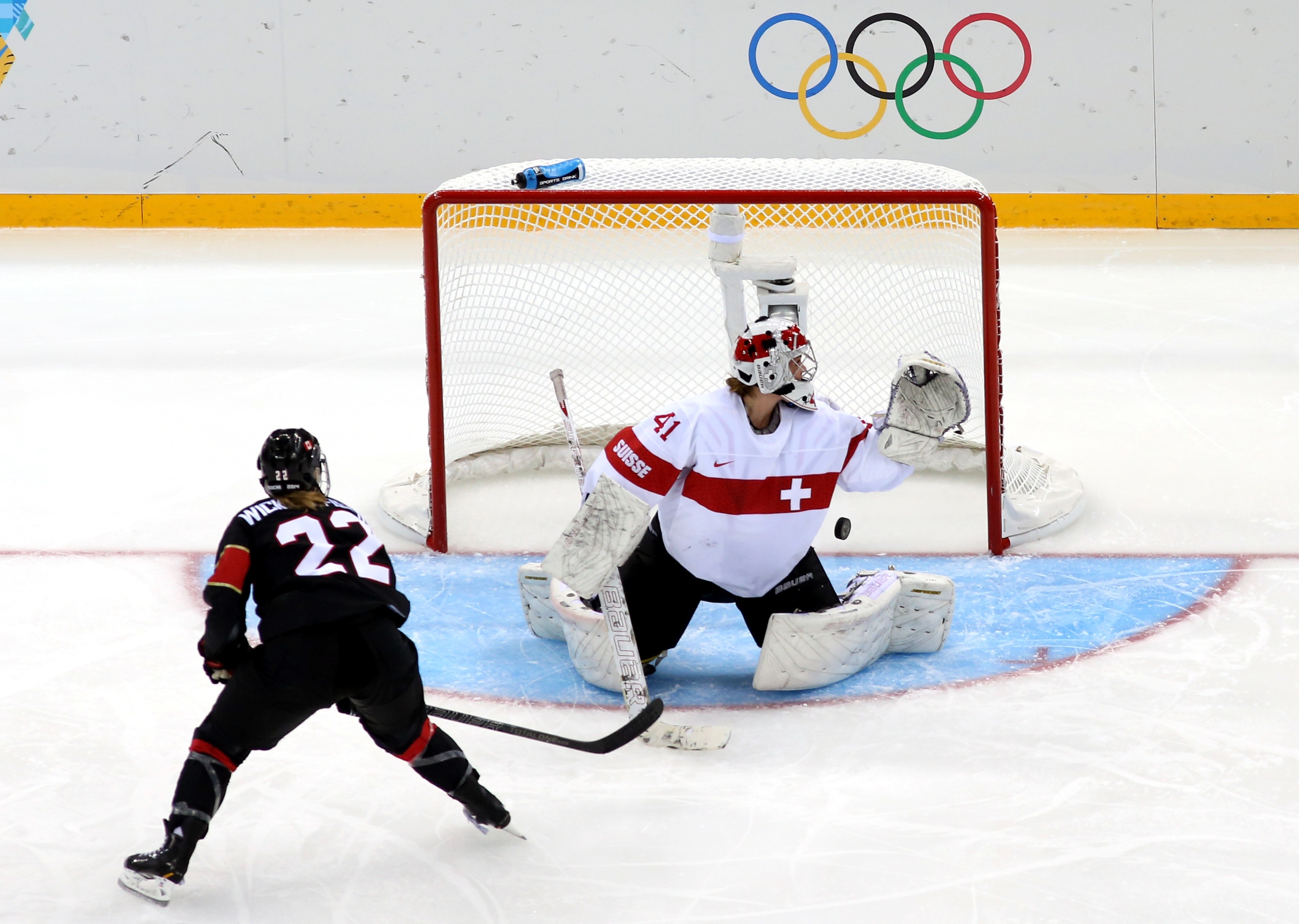 Swiss Ice Hockey At The Olympic Games In Sochi Wallpaper