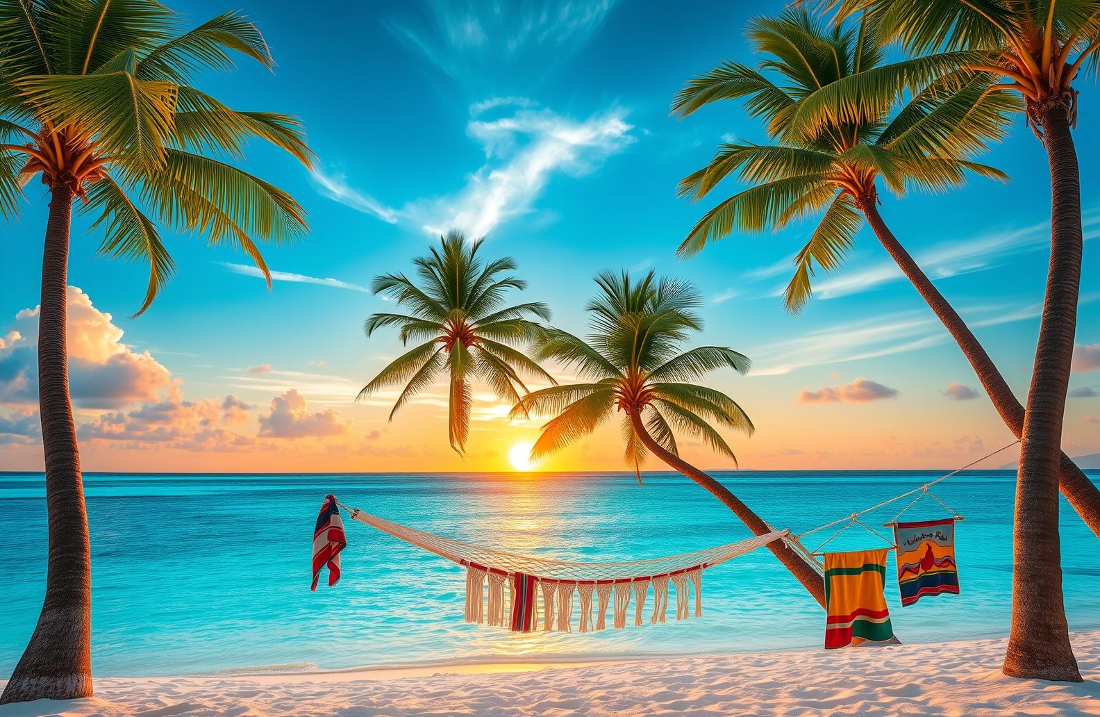 Tropical Island Wallpaper