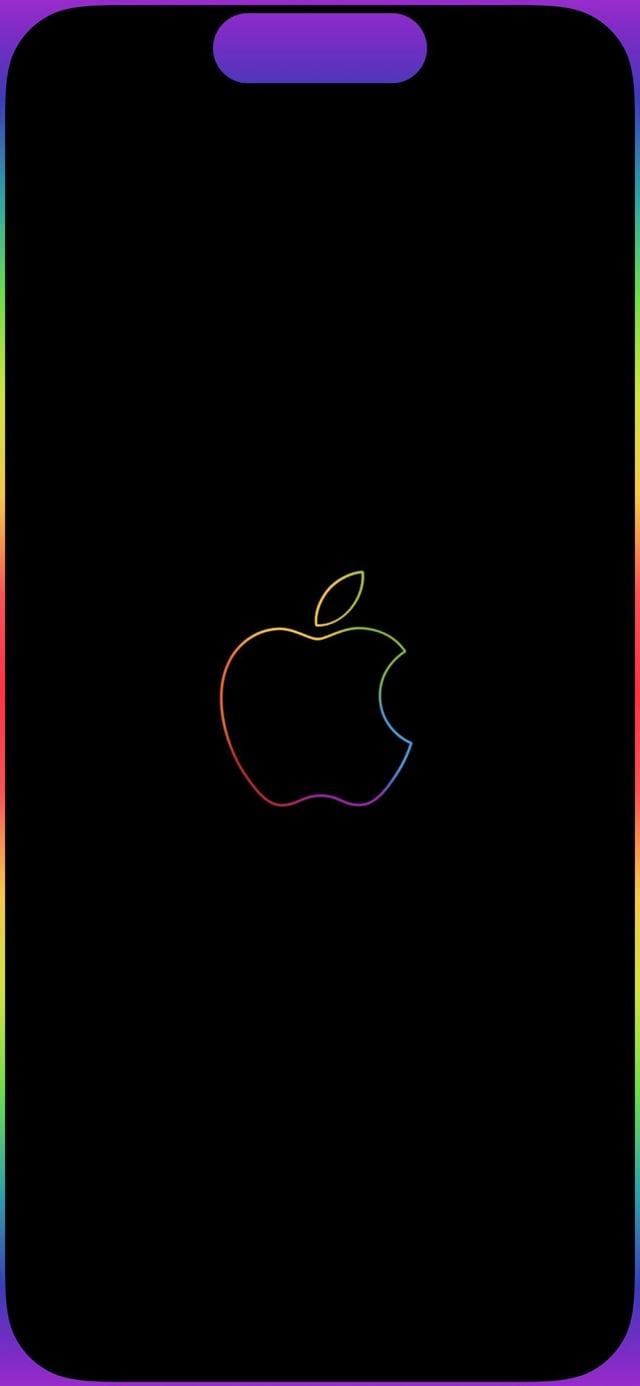 iPhone Pro Neon Border Wallpaper You Are All Wele Was