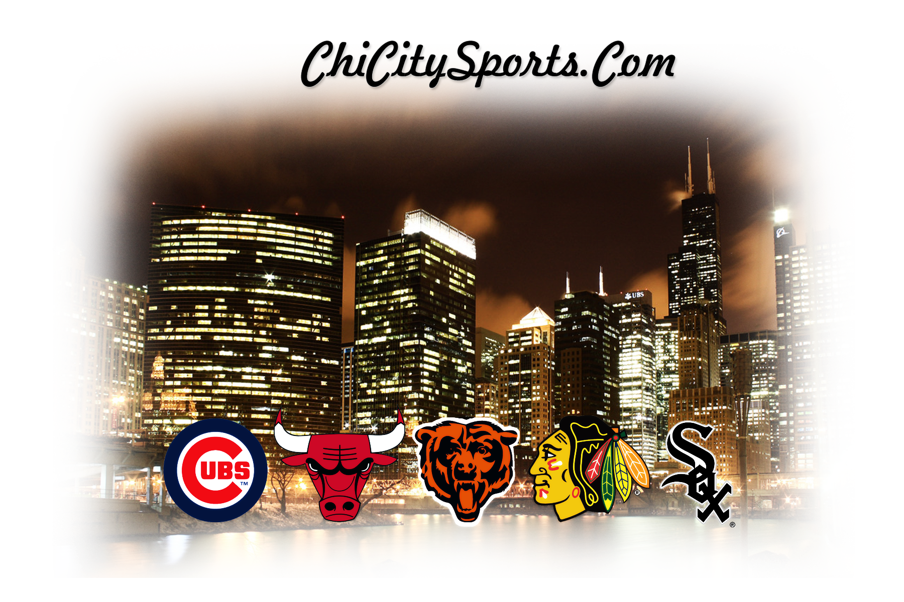 Chicago Sports Logos Combined Just wanted to share this with
