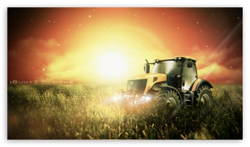 Des Dads Tractor HD Wallpaper For High Definition WqHD