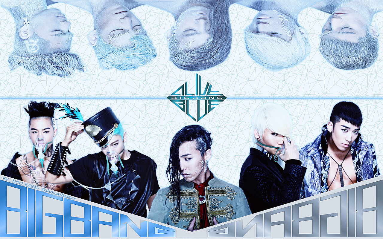 Big Bang Alive Poster Korean Group Kpop HD Wallpaper