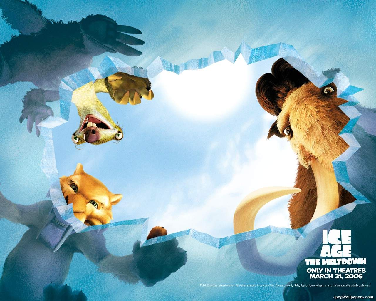 Wallpaper Ice Age HD Desktop Background For iPad