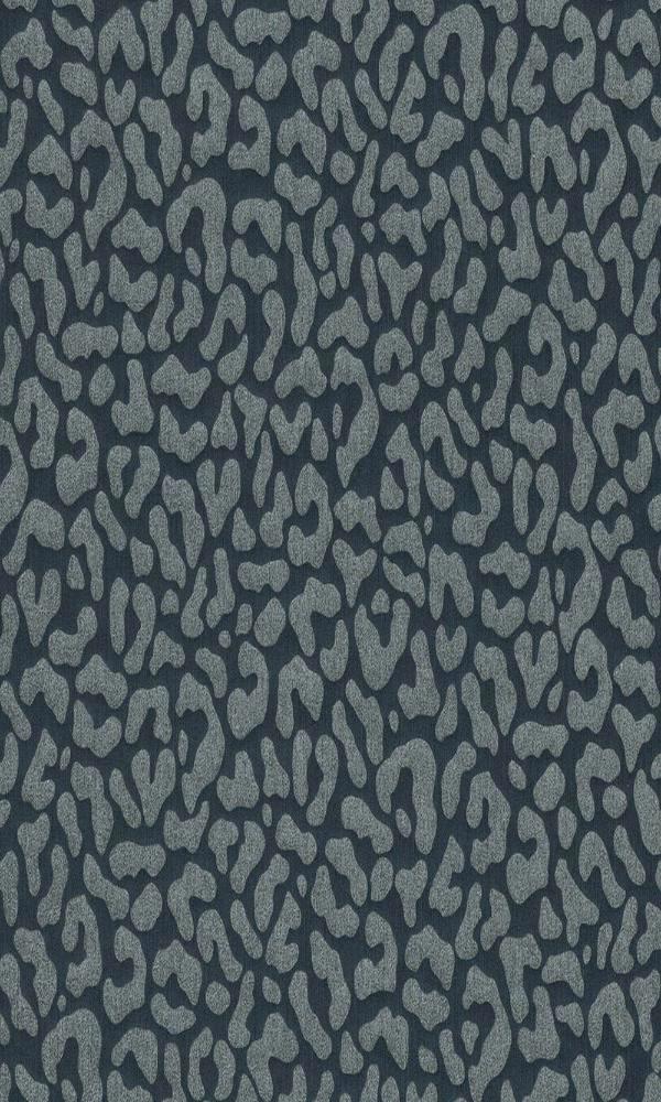 Wallpaper Grey Print Trending Leopard Furs Silver