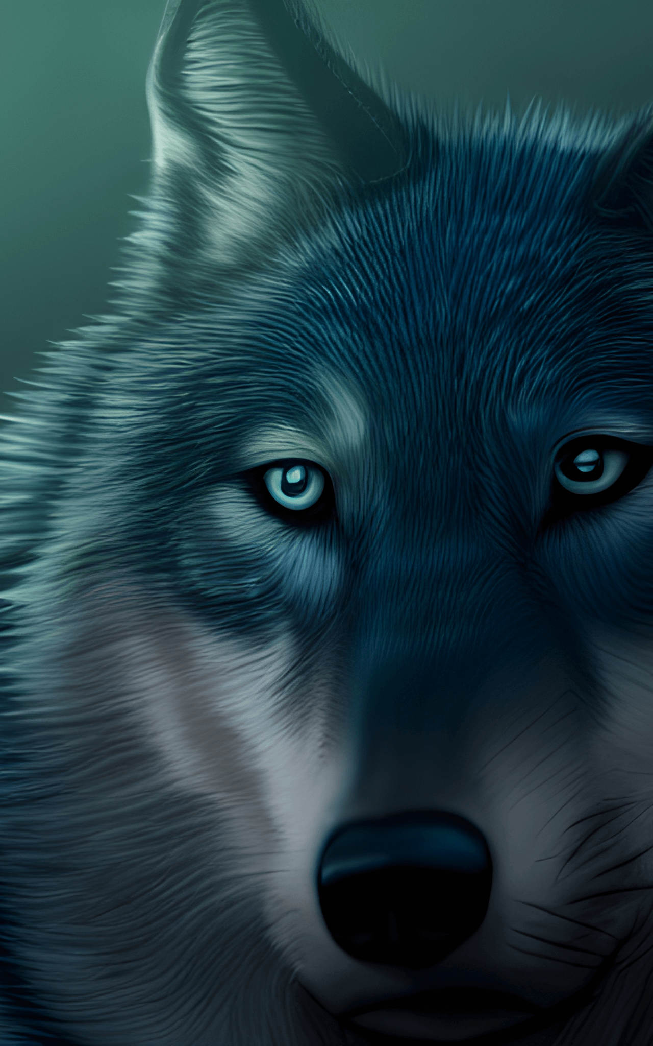 Wolf Aesthetic Wallpaper
