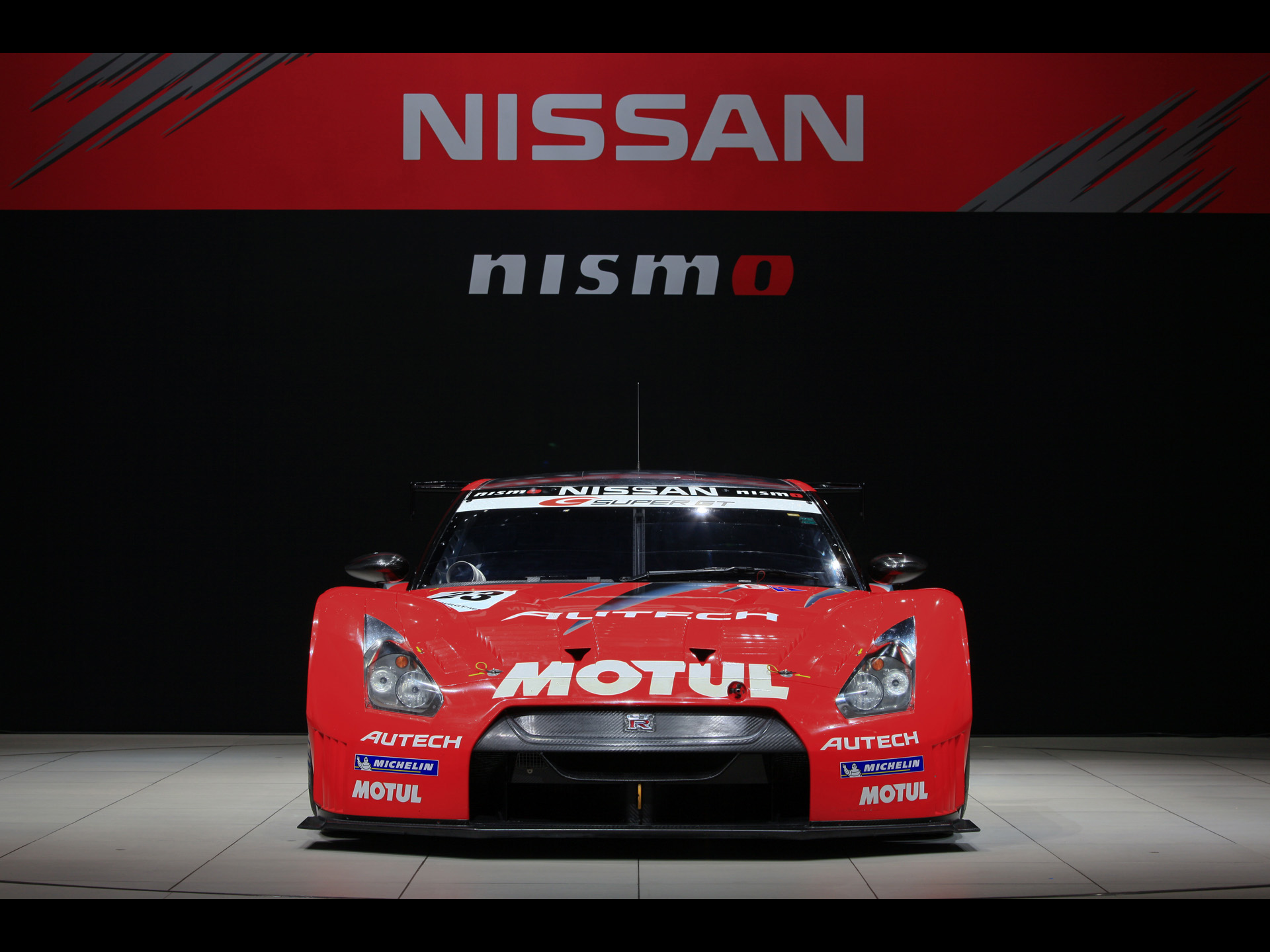 Nissan Gt R Racing Front Wallpaper