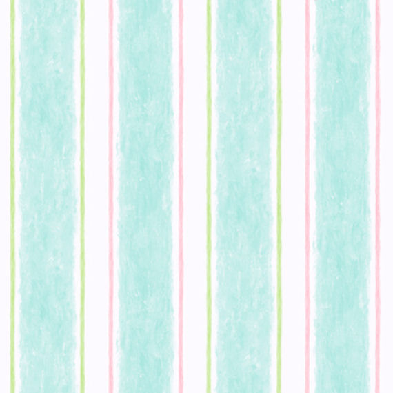Candice Olson Teal Cabana Stripe Wallpaper The Frog And Princess