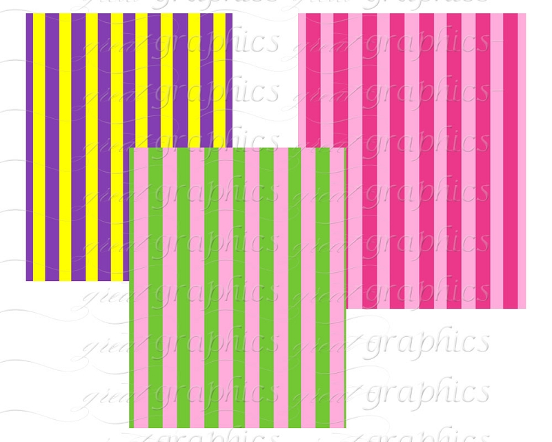 Multi Color Stripe Background Printable