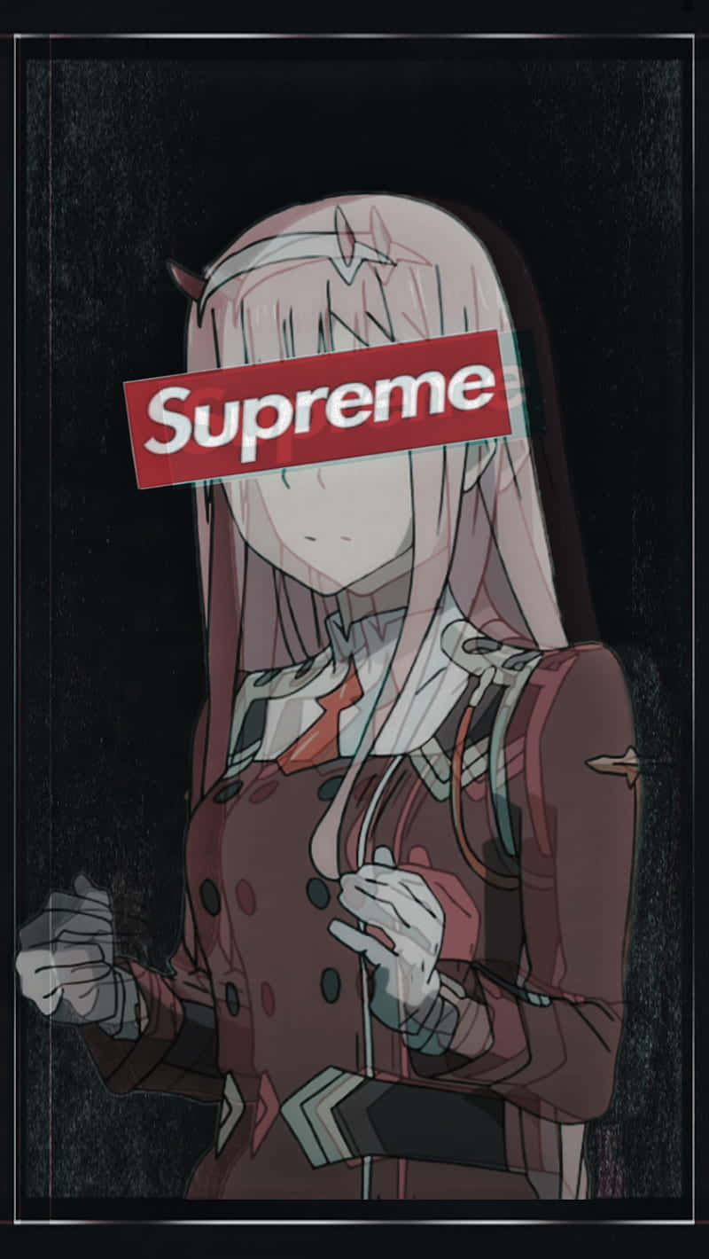 Supreme Anime Character Edit Wallpaper