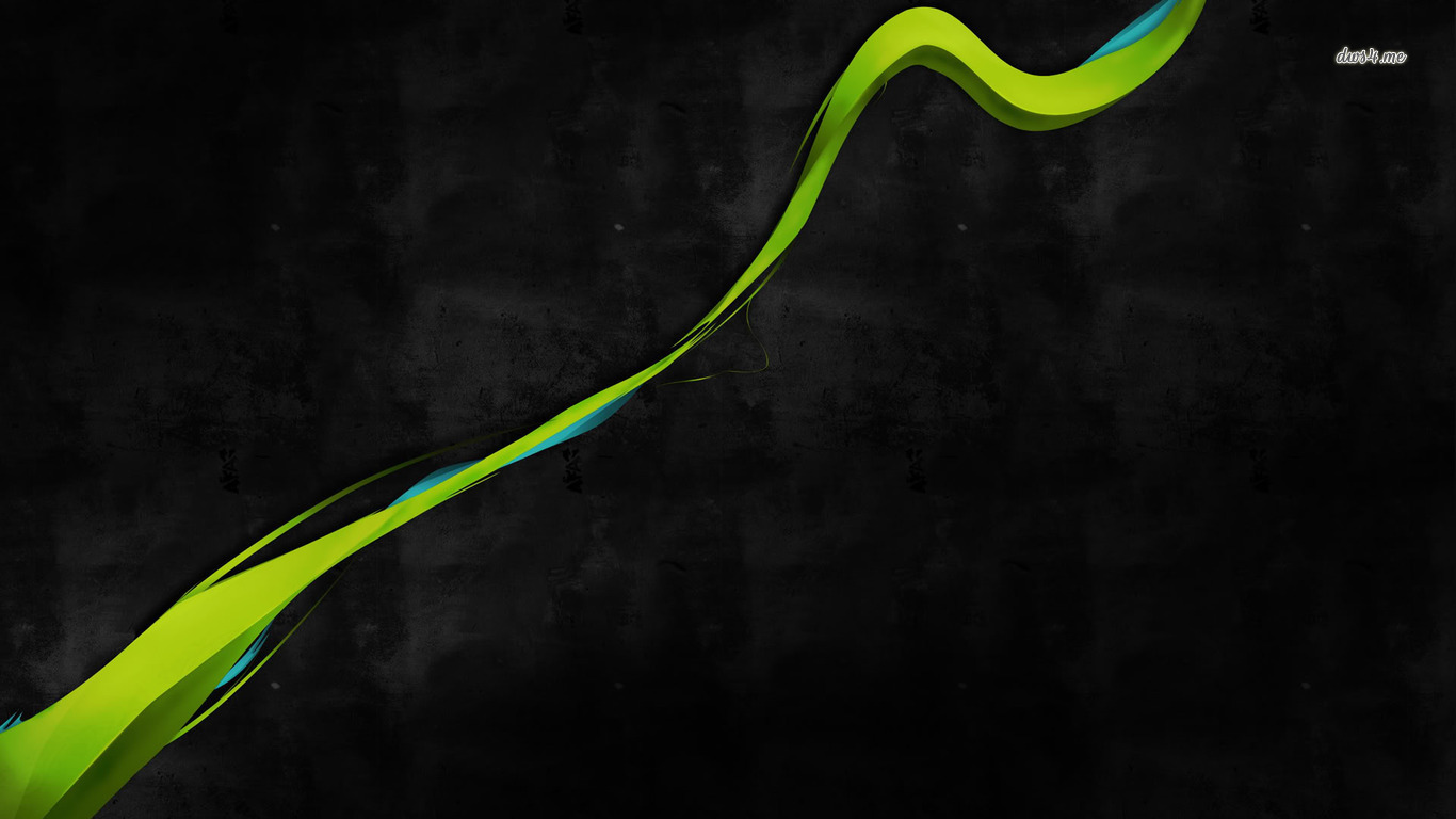 Fluorescent Curve Wallpaper Abstract