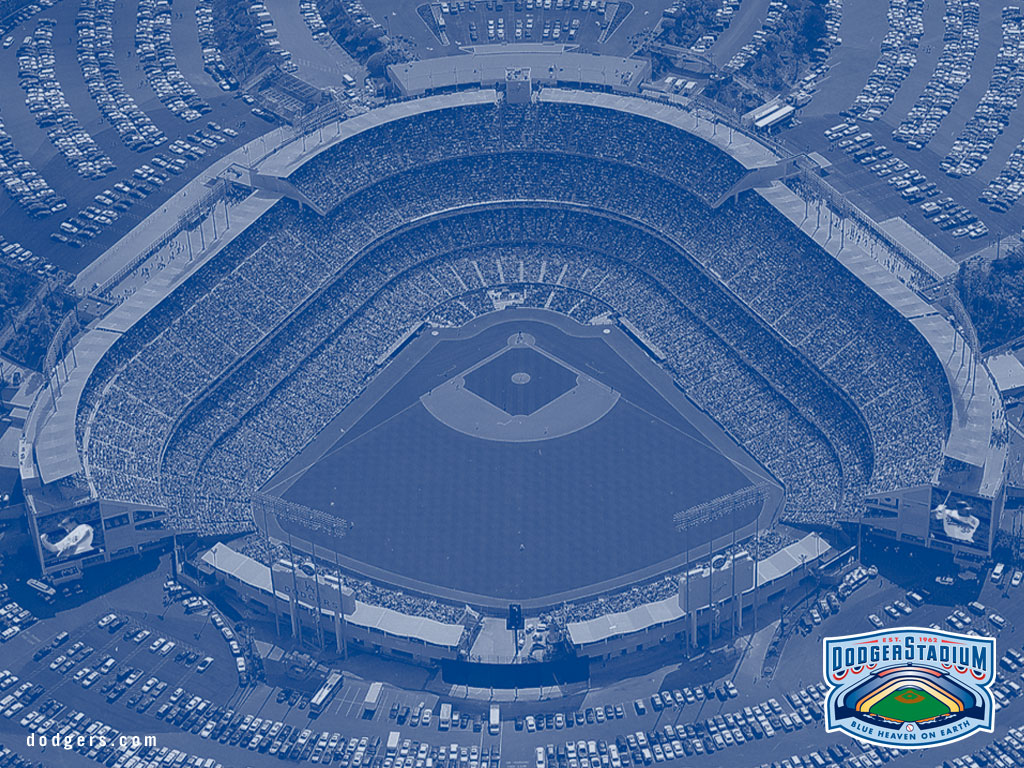 Desktop Wallpaper Los Angeles Dodgers Stadium Copyright By La