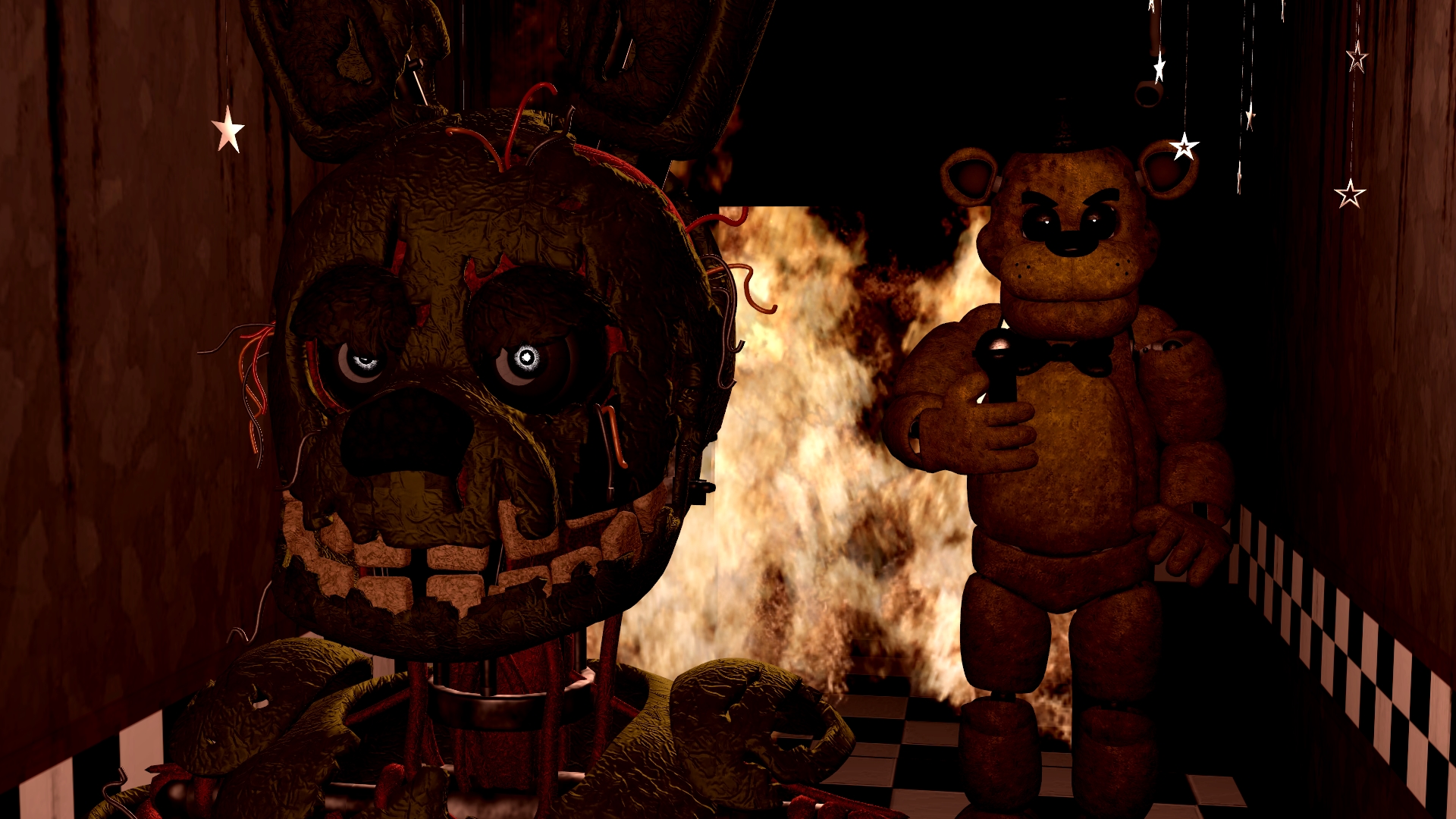 Gmod A Golden Freddy And Springtrap Just For The Season