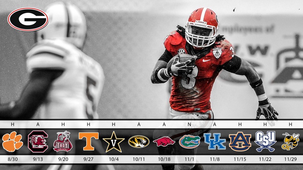 Georgia Schedule Wallpaper