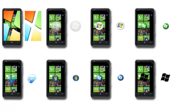 Windows Phone Transparent Logo Wallpaper Pack Released