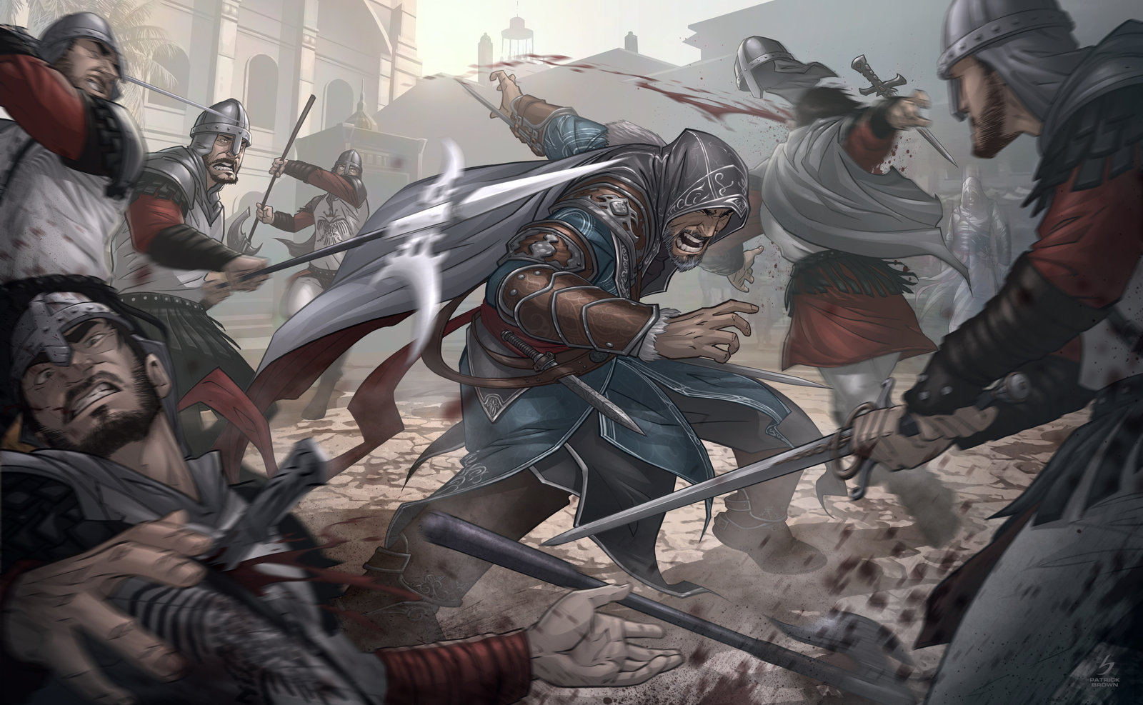Assassins Creed Revelations Digital Paintings Illustrations
